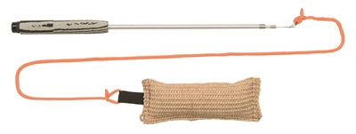 Trixie telescoophengel met dummy aan koord | 110 cm 3 st