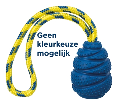 Trixie natuurrubber jumper aan koord | 25x7 cm, 3 st.