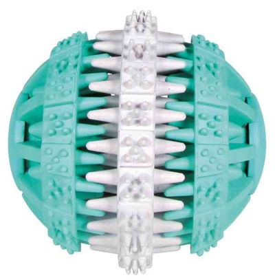 Trixie denta fun bal met muntsmaak | 6x6x6 cm, 3 st.