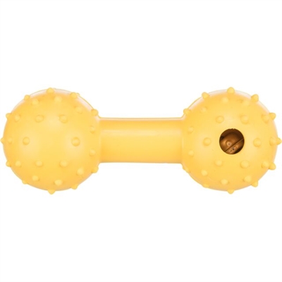 Trixie halter met bel | natuurrubber assorti 12 cm 3 st