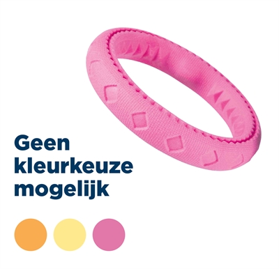 Trixie aqua toy ring tpr drijfend assorti | 17x17x17 cm, 3 st