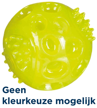 Trixie knipperbal drijvend tpr roze | 6x6x6 cm, 3 st