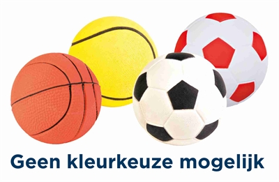Trixie drijvende neon ballen | schuimrubber 6x6 cm, assorti 24 st