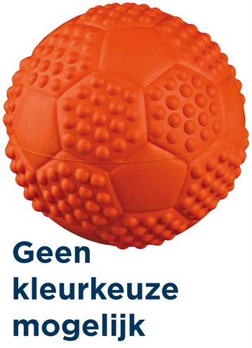 Trixie natuurrubber sportbal | 7x7x7 cm, 3 st assorti