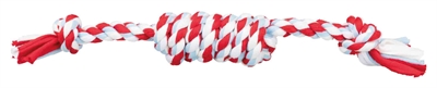 Trixie touw met knoop katoen polyester | 31 cm 3 st