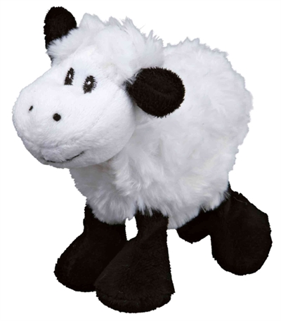 Trixie pluche schaap met geluid | 14 cm, 3 stuks