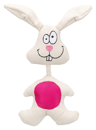 Trixie haas van stof met geluid | 29 cm, 3 stuks