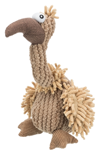 Trixie gier gijs stof/pluche met geluid | 28 cm 2 st