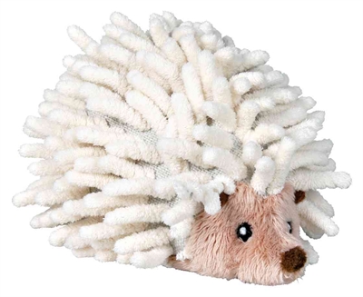 Trixie pluche/katoen egel met geluid | 12 cm - 3 stuks