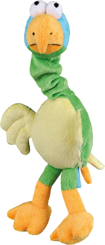Trixie pluche vogel met dierengeluid | 30 cm, 2 stuks