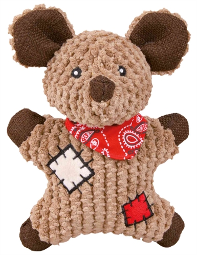 Trixie muismet geluid | stof/jute 19 cm - 3 stuks