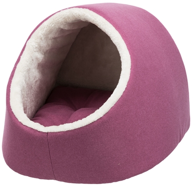 Trixie relax-iglo salva fuchsia/crème | 50x41x30cm