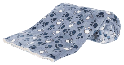 Trixie deken tammy blauw / beige | 100x70x2cm