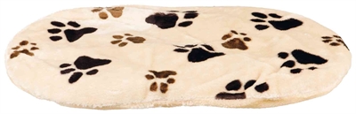 Trixie kussen joey ovaal beige | 64x41x5 cm