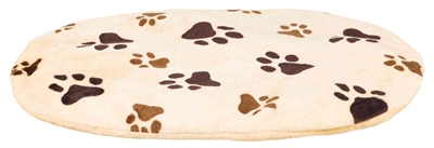 Trixie kussen joey ovaal beige | 70x47x4 cm