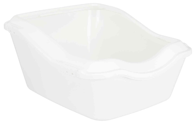 Trixie kattenbak cleany cat | rand, 54x45x29 cm, wit