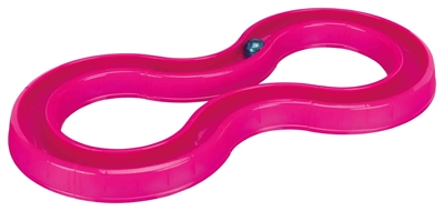 Trixie flashing ball race | kunststof roze 65x31 cm