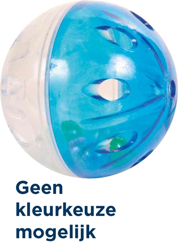 Trixie ratelballen set assorti | 4,5 cm 4x4 st