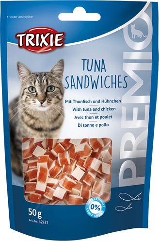 Trixie premio tuna sandwiches | 50 gr kattenlekkernijen