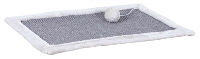Trixie krabmat sisaltapijt pluche | grijs lichtgrijs 55x35 cm 2 st