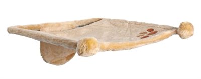 Trixie hangmat voor aan de muur beige | 42x41 cm