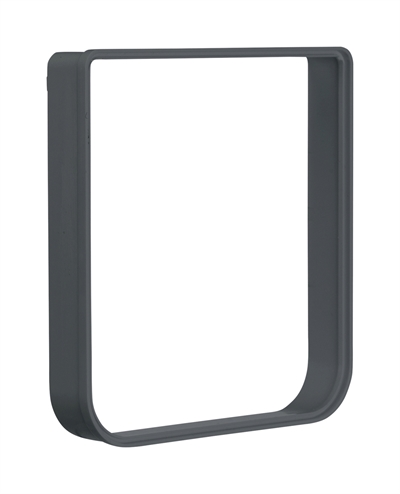 Trixie tunnelstuk kattenluik 44242 grijs - uitbouwelement 27 mm