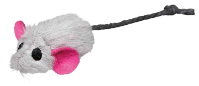 Trixie set muizen met catnip | pluche 5 cm, 6 stuks