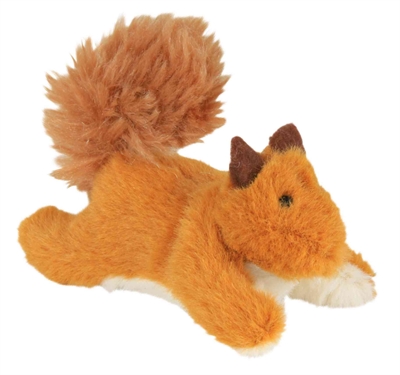 Trixie eekhoorntje pluche met catnip | 9 cm, 4 st