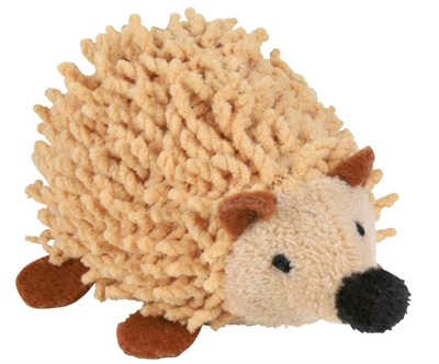 Trixie egel met franjes pluche | 8 cm 4 st