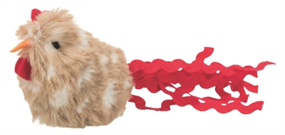 Trixie haan met microchip pluche | 8 cm, 4 st, catnip