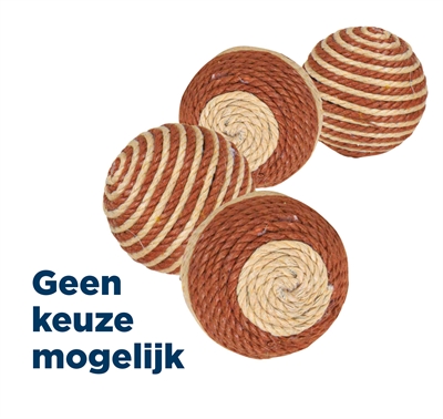Trixie bal katoengaren assorti | 4,5 cm, set van 42