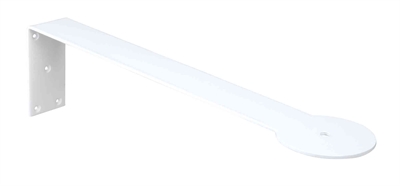 Trixie wandhouder voor krabpalen wit | 43x5/8x10 cm