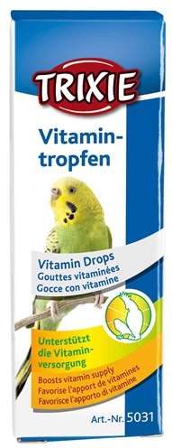 Trixie vitaminendruppels 6×15 ml – ondersteunt vitaminehuishouding