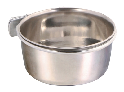 Trixie voerbak rvs met schroefbevestiging | 300 ml 9 cm