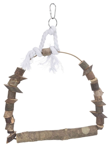 Trixie boogschommel met houten blokjes | 22x29 cm 3 st