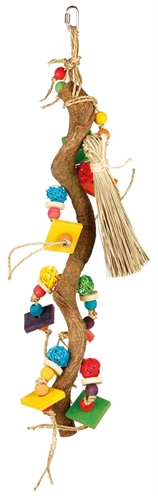 Trixie natuurspeelgoed schorshout | 56 cm zeegras & riet