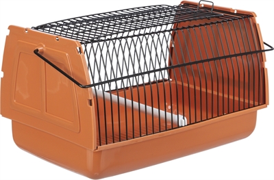Trixie vervoersbox vogel/knaagdier terracotta | 30x18x20 cm, 3 st