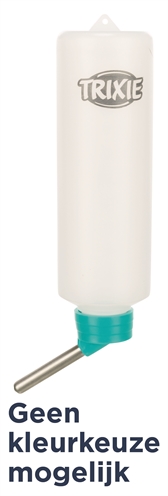 Trixie drinkfles kunststof met draadbeugel assorti | 250 ml 12 st
