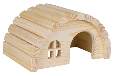 Trixie huis hamster hout spijkervrij | 19x13x11 cm, 2 st