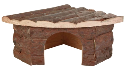 Trixie hoekhuis jesper cavia | schorshout 32x21x13 cm