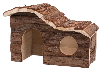 Trixie huis hanna hamster schorshout | 26x15x16 cm, 2 st