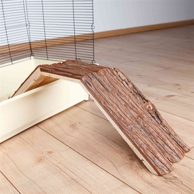Trixie kooibrug konijn schorshout | 63x15x18 cm, 2 st.