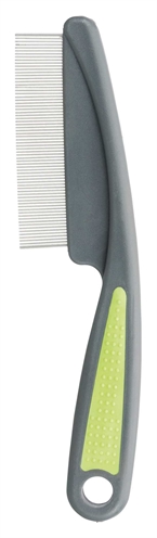 Trixie vlooienkam | stof- en vlooiënkam groen 15 cm 3 st