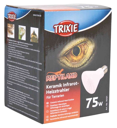 Trixie infrarood warmtestralers | 75 watt 7,5x7,5x10 cm