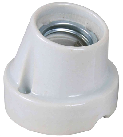 Trixie reptiland keramische fitting pro socket | gebogen