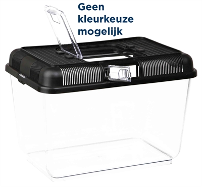 Trixie reptiland transport- en voederbox assorti | 31x21x21 cm 3 st