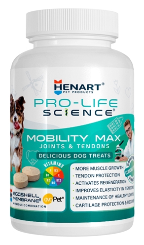 Henart pro life science hond mobility max | 150 gr - 100 tbl