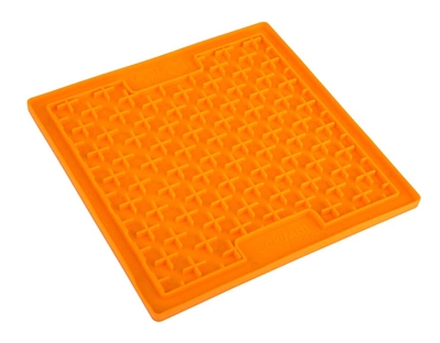 Lickimat lickimat buddy oranje | 20x20 cm