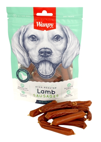 Wanpy oven-roasted lamb sausages | 100 gr
