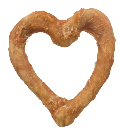 Trixie denta fun chicken heart | 14 cm, 125 gr, 25 st